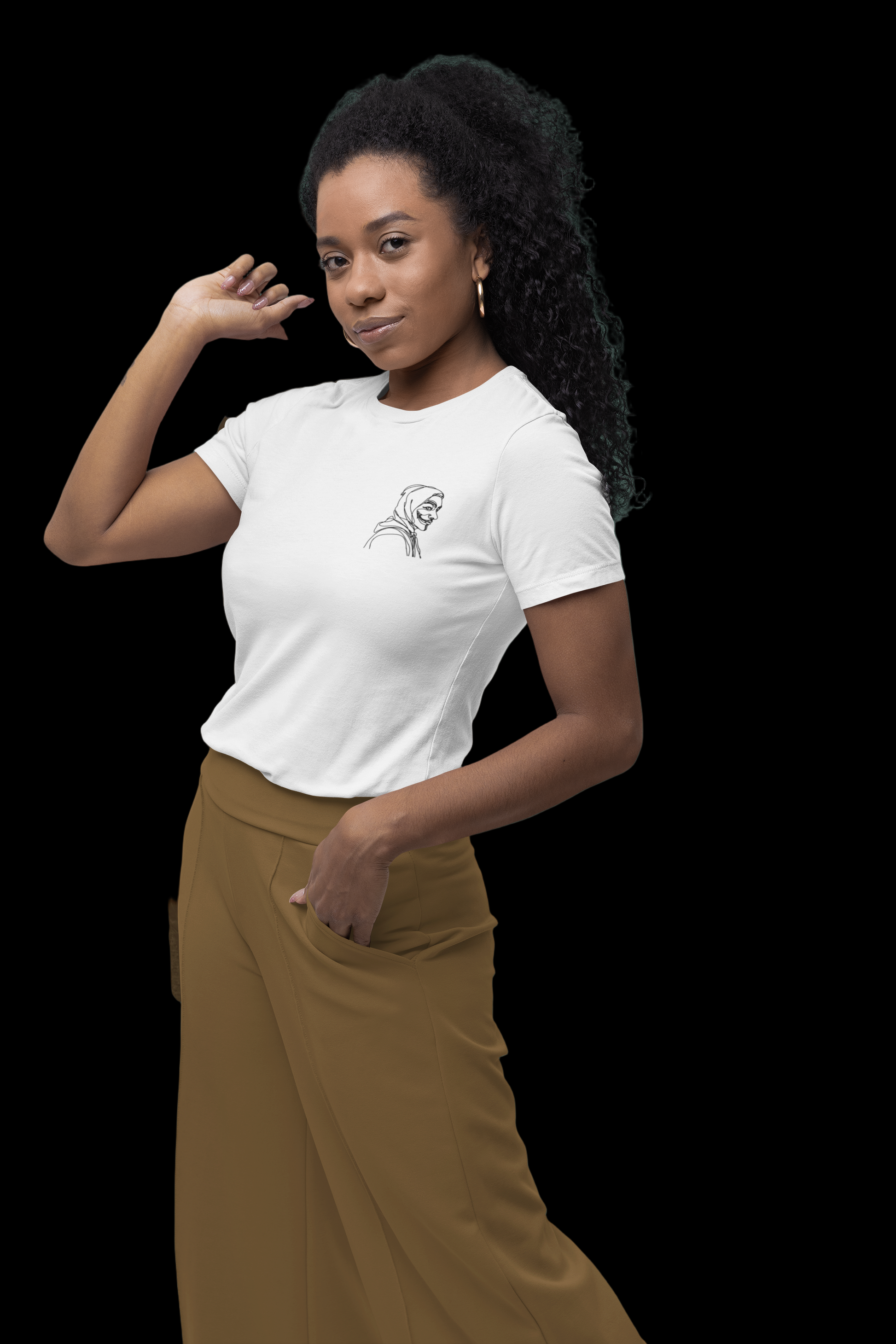 Unisex t-shirt - Minimalist Anonymous