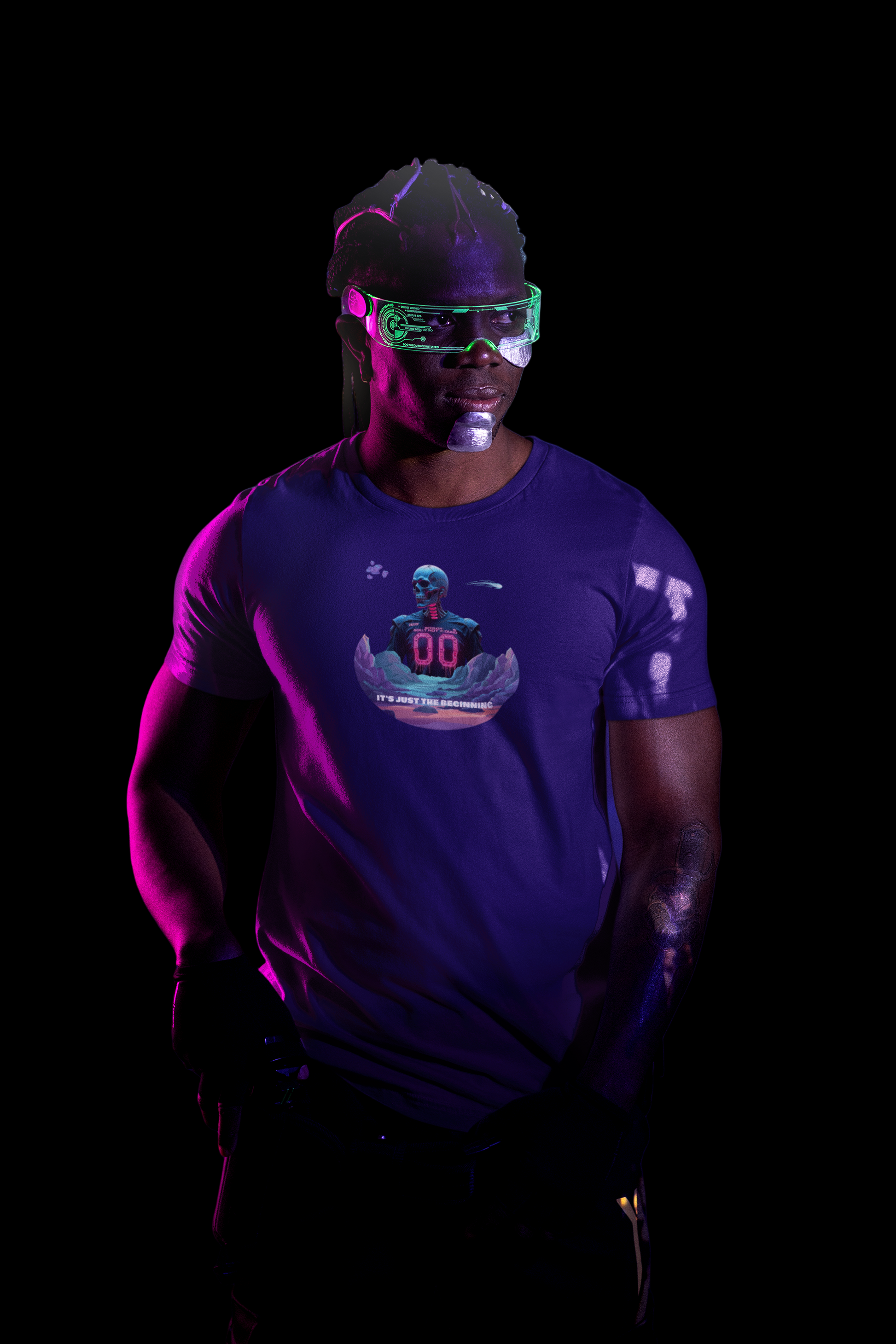 Robot Age T-Shirt – Techno Future Graphic