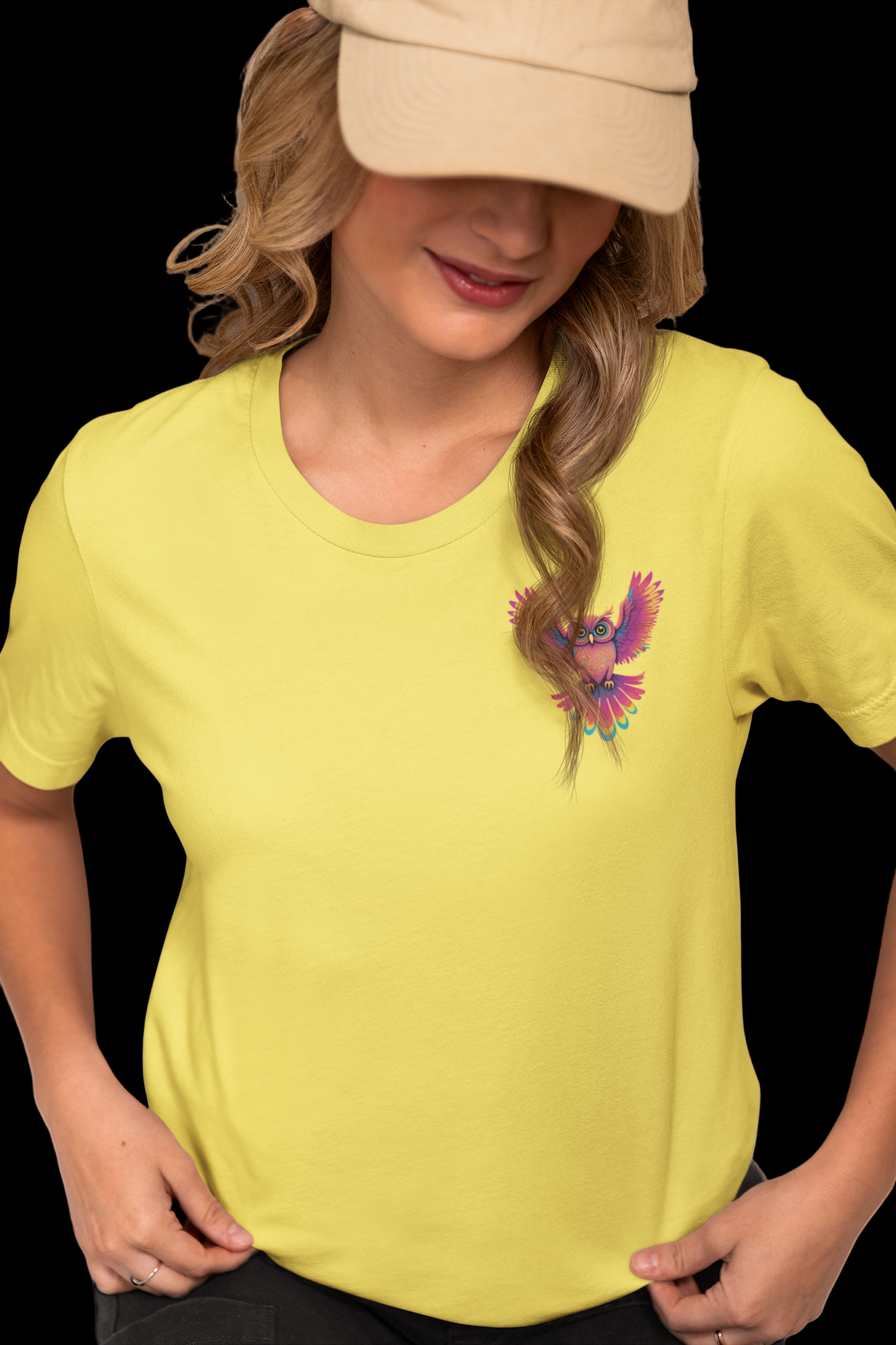 Unisex t-shirt - Colorful Owl
