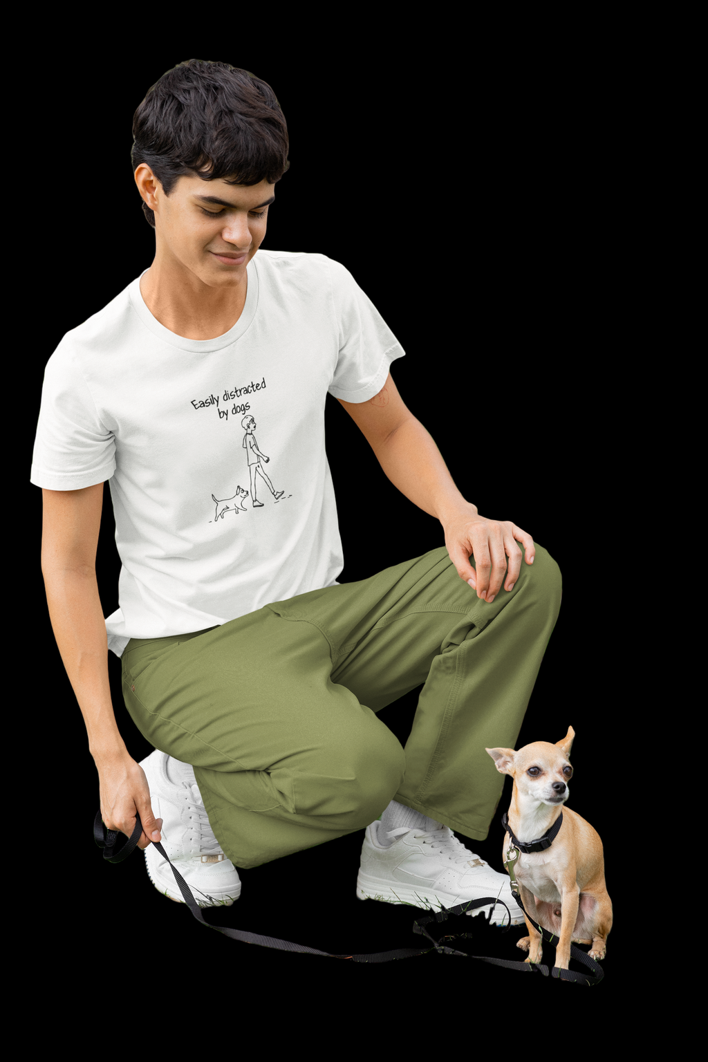 Unisex t-shirt - Distracted By Dogs