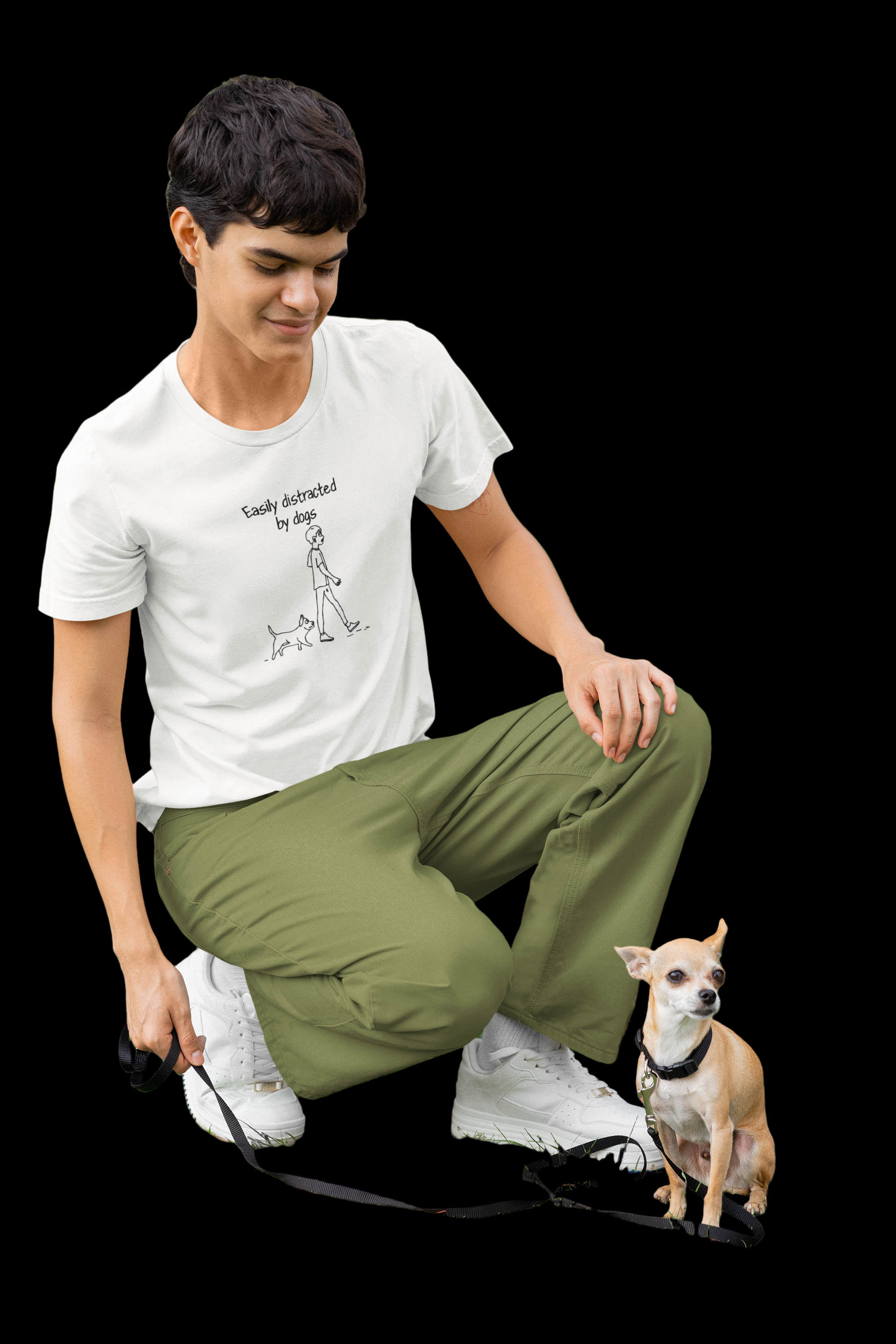 Unisex t-shirt - Distracted By Dogs