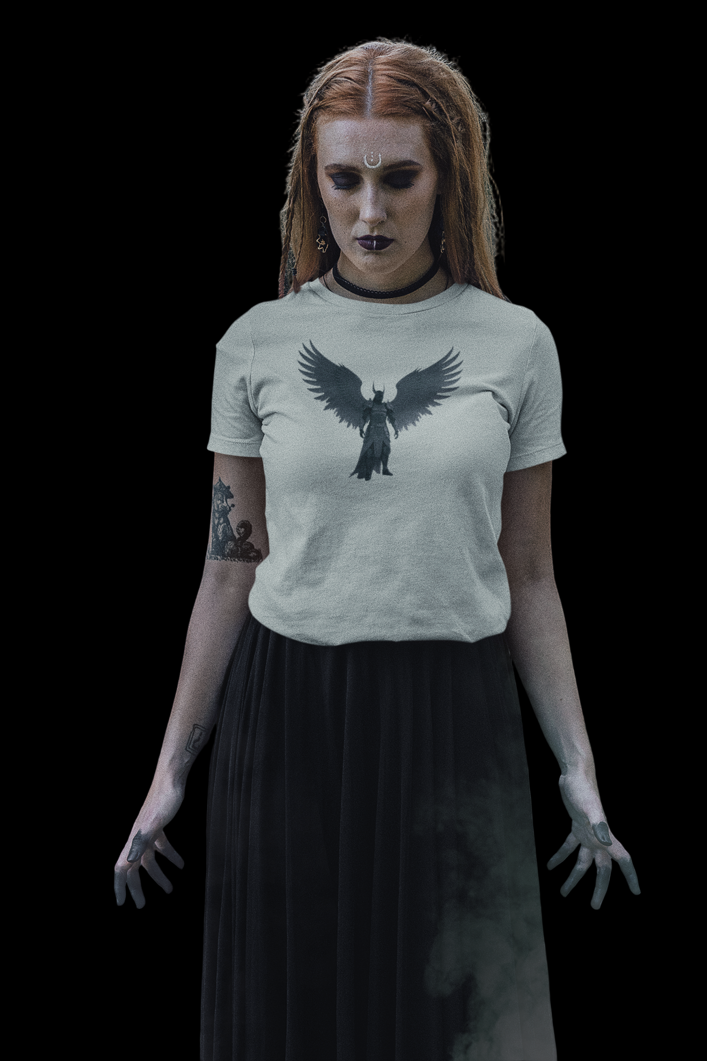 Heavenly Angel Warrior T-Shirt – Pure Wings Graphic