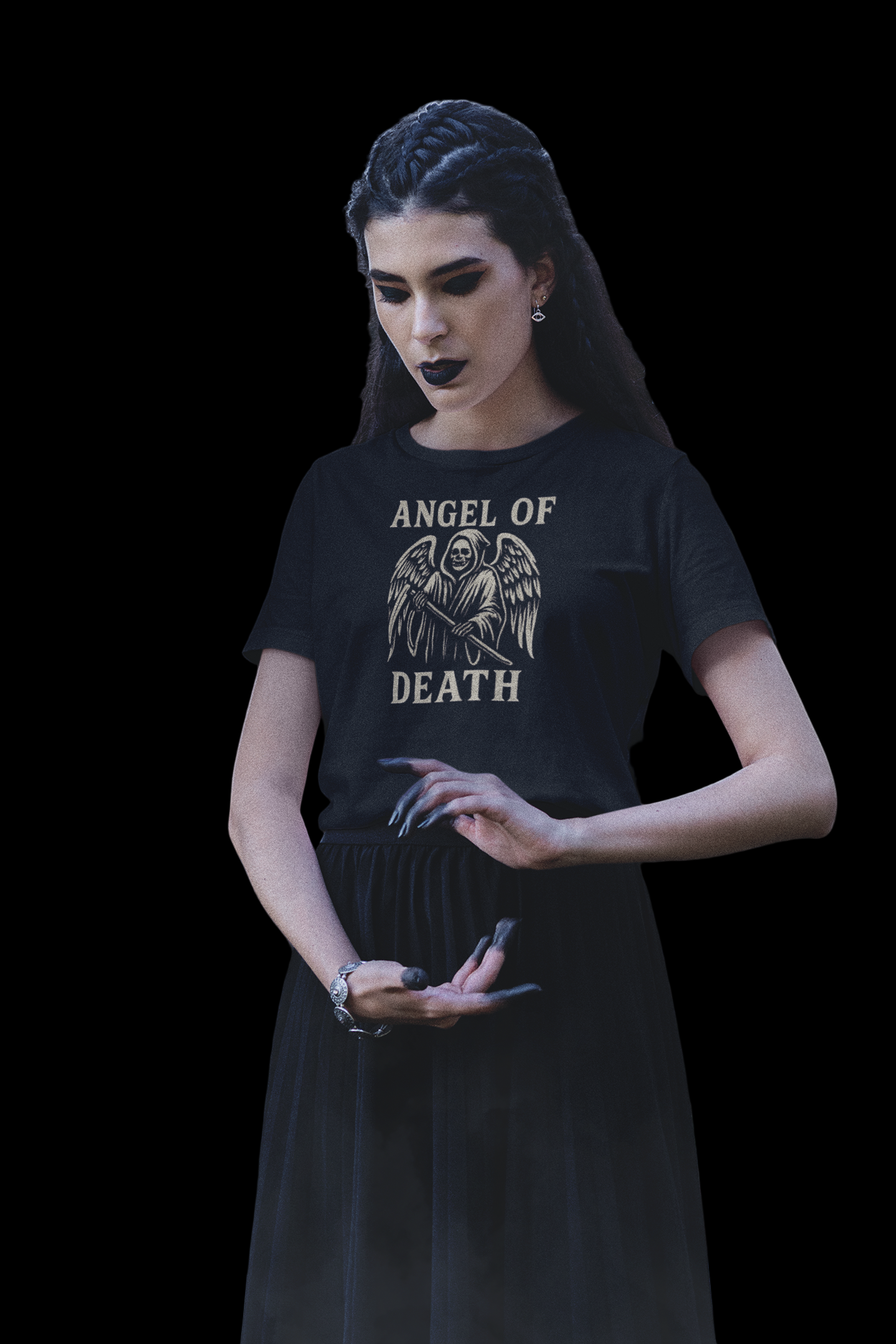 The Angel of Death Tee – Gothic Streetwear
