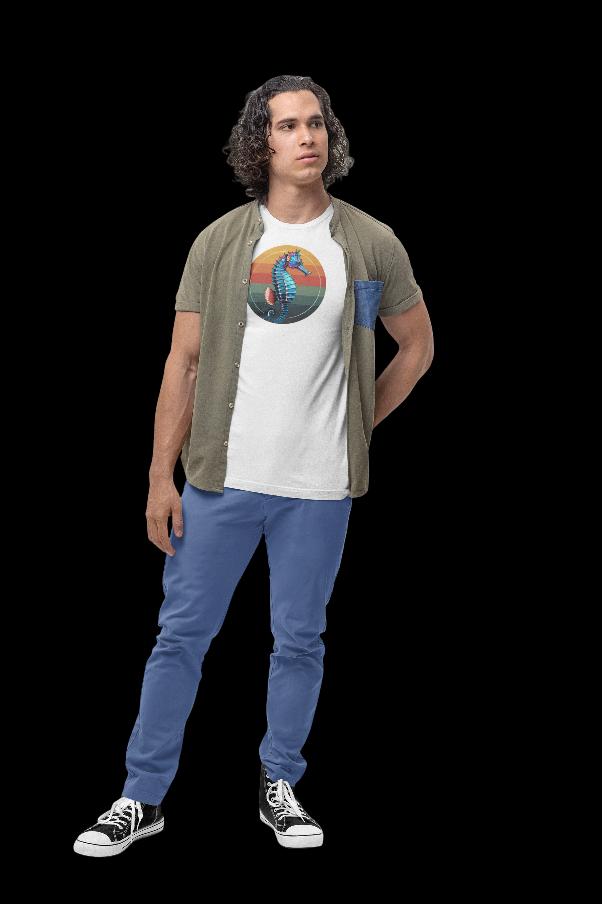 Unisex t-shirt - Sea Horse
