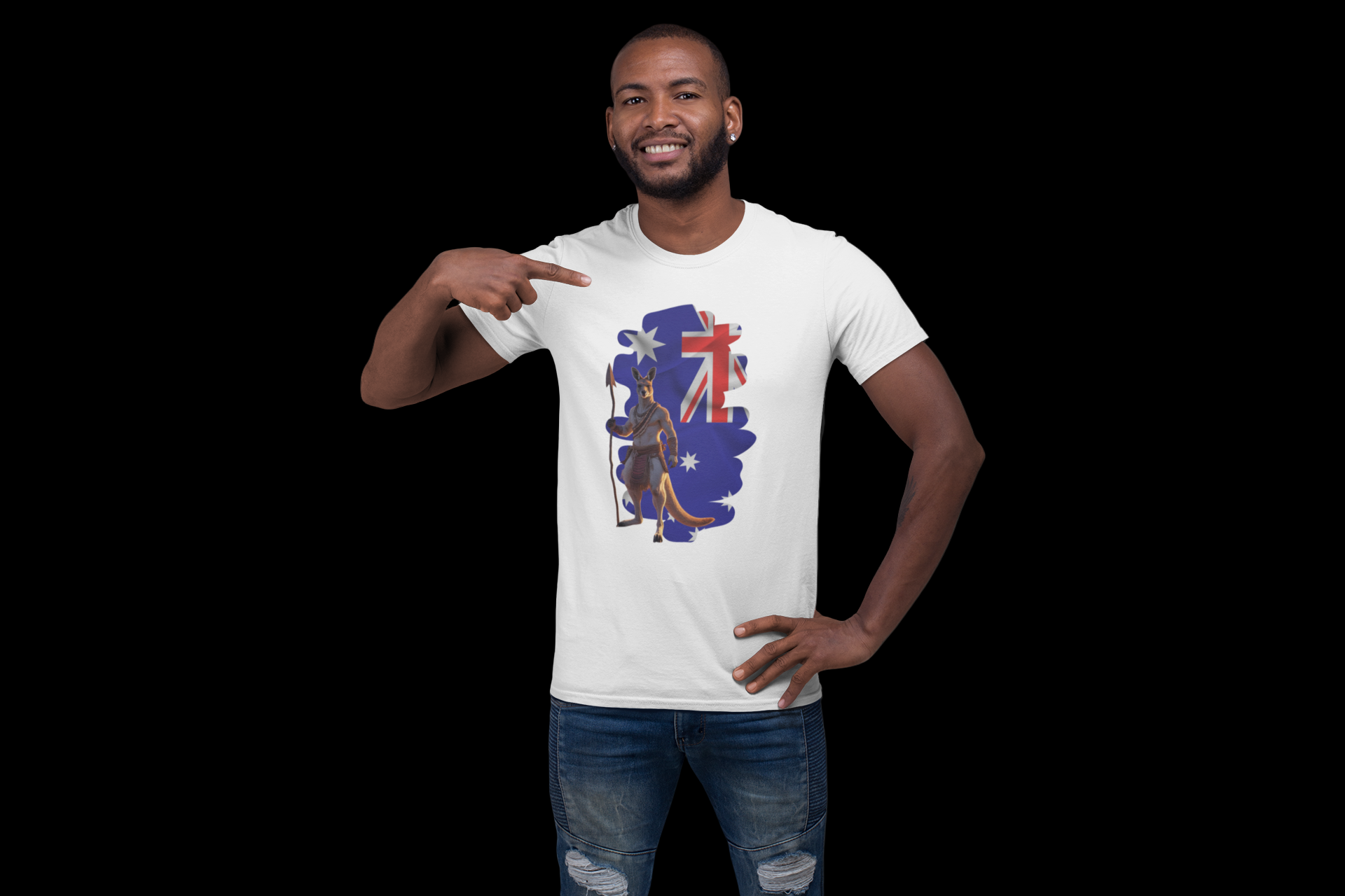 Australian Patriot T-Shirt – Aussie Flag Graphic Tee