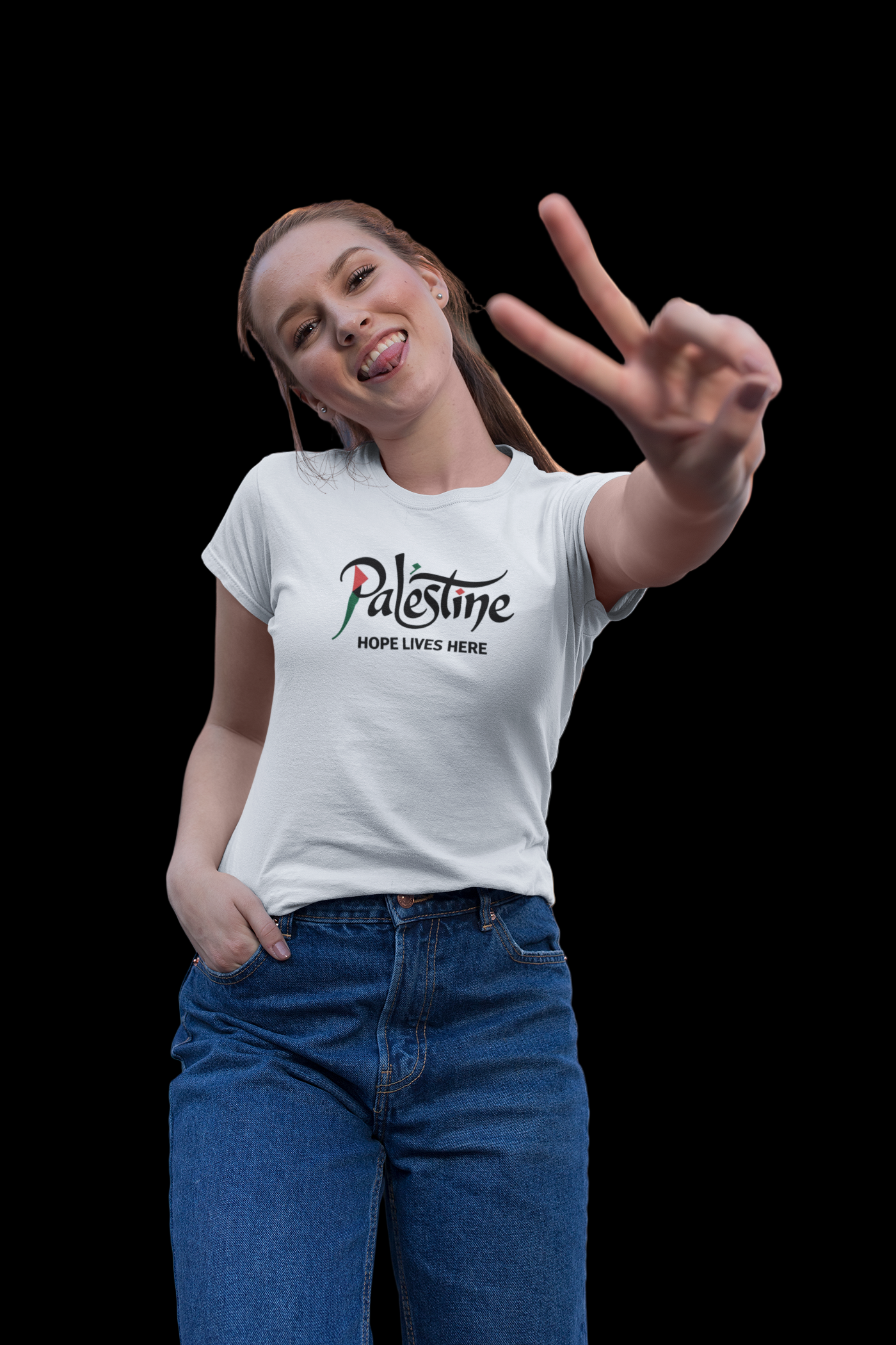 Unisex t-shirt - Hope Lives in Here