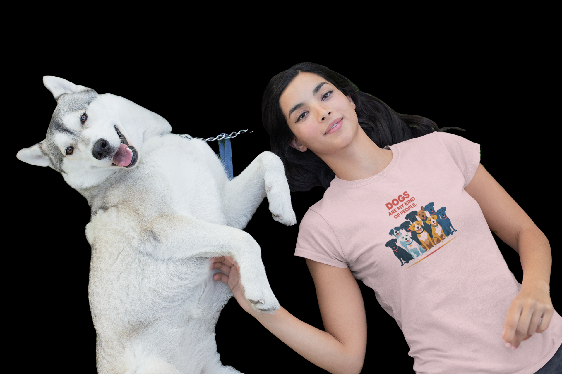 Unisex t-shirt - Dogs Are My Type of People