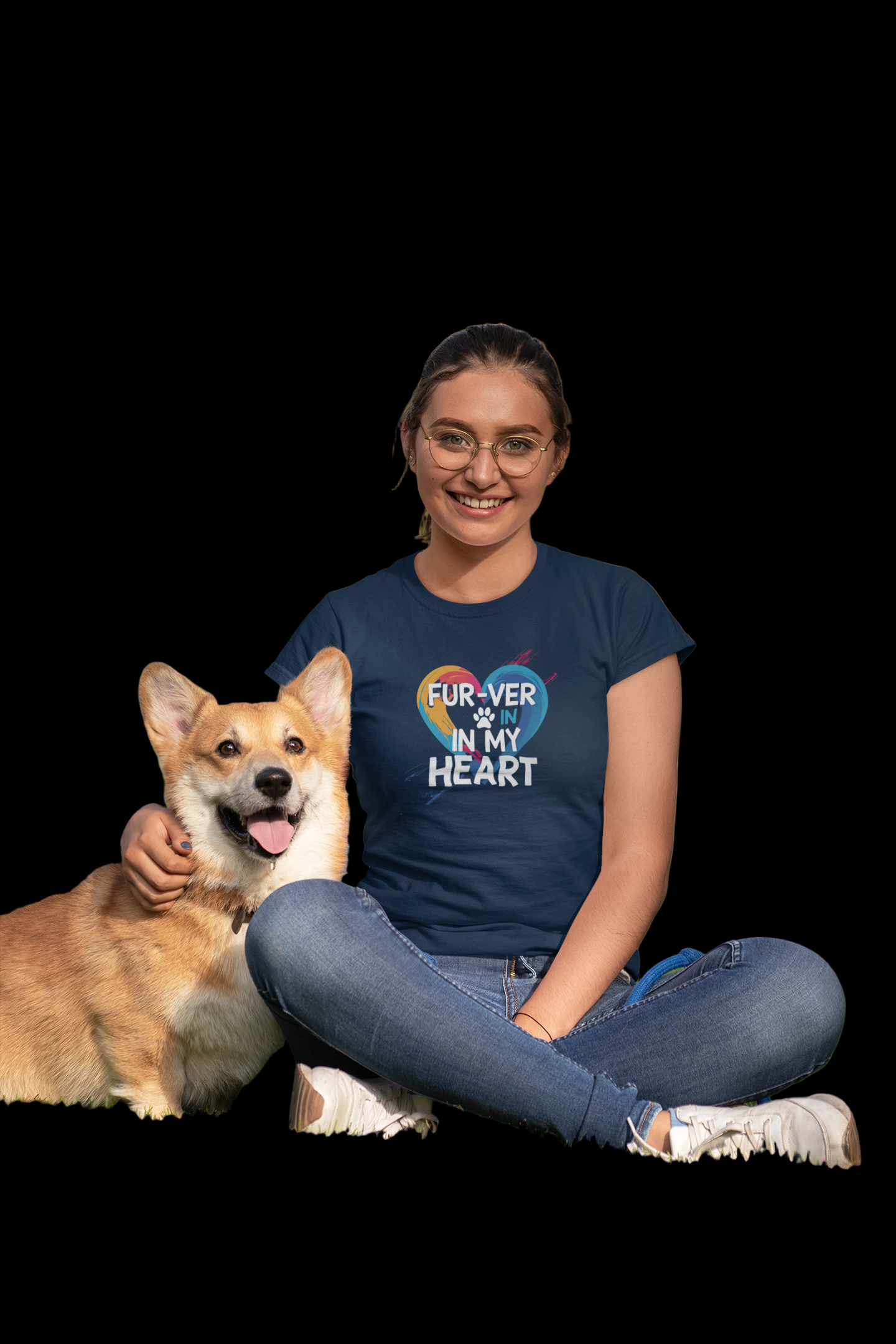 Unisex t-shirt - Fur-Ever in My Heart